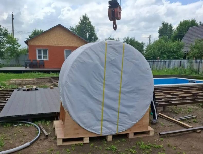 Учитывая очень напряженную геополитеъическую обстановку в мире, установка гидромасажного спа бассейна в своем безопасном жилище – очень актуальный выход! фото 2
